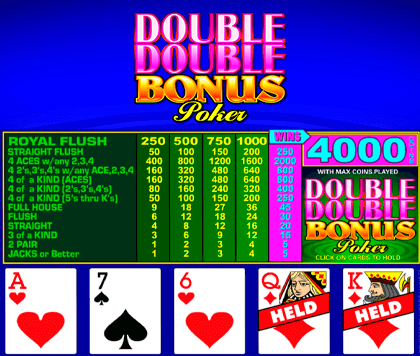 Double Double Bonus - Power Poker